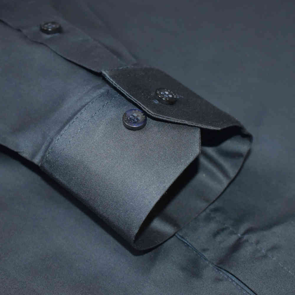 Giorgio Armani Navy Blue Premium Quality Shirt-5
