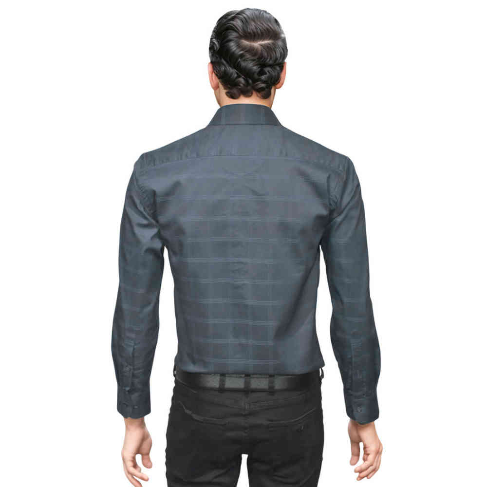 Burberry Light Navy Blue Premium Quality Shirt-1