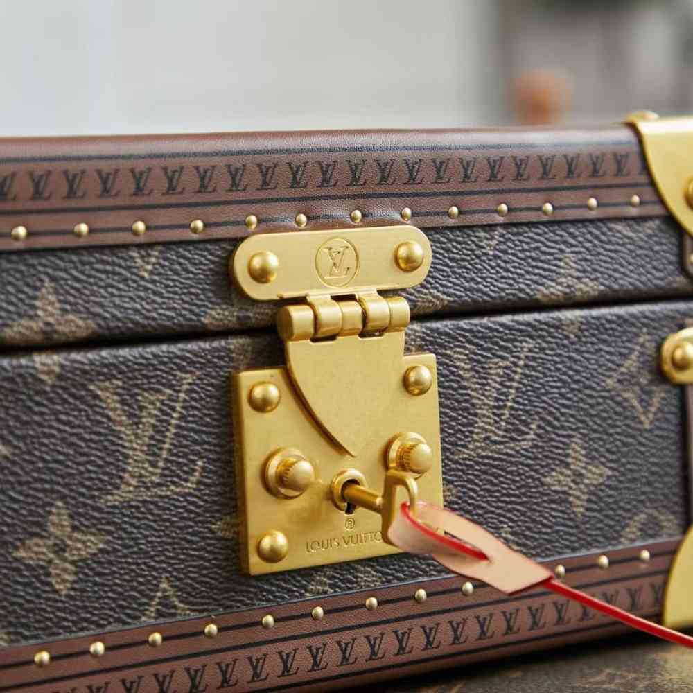 Louis Vuitton Brown Luxury Jewellery Box-thumb-6