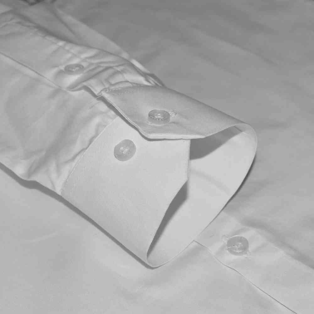 Burberry TB Embroidery White Cotton Shirt-7