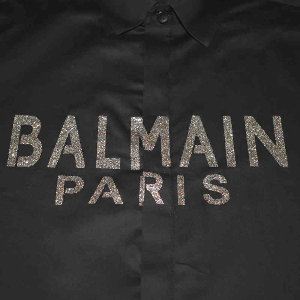 Balmain Black Premium Quality Shirt-3
