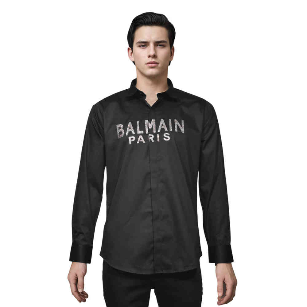 Balmain Black Premium Quality Shirt-6