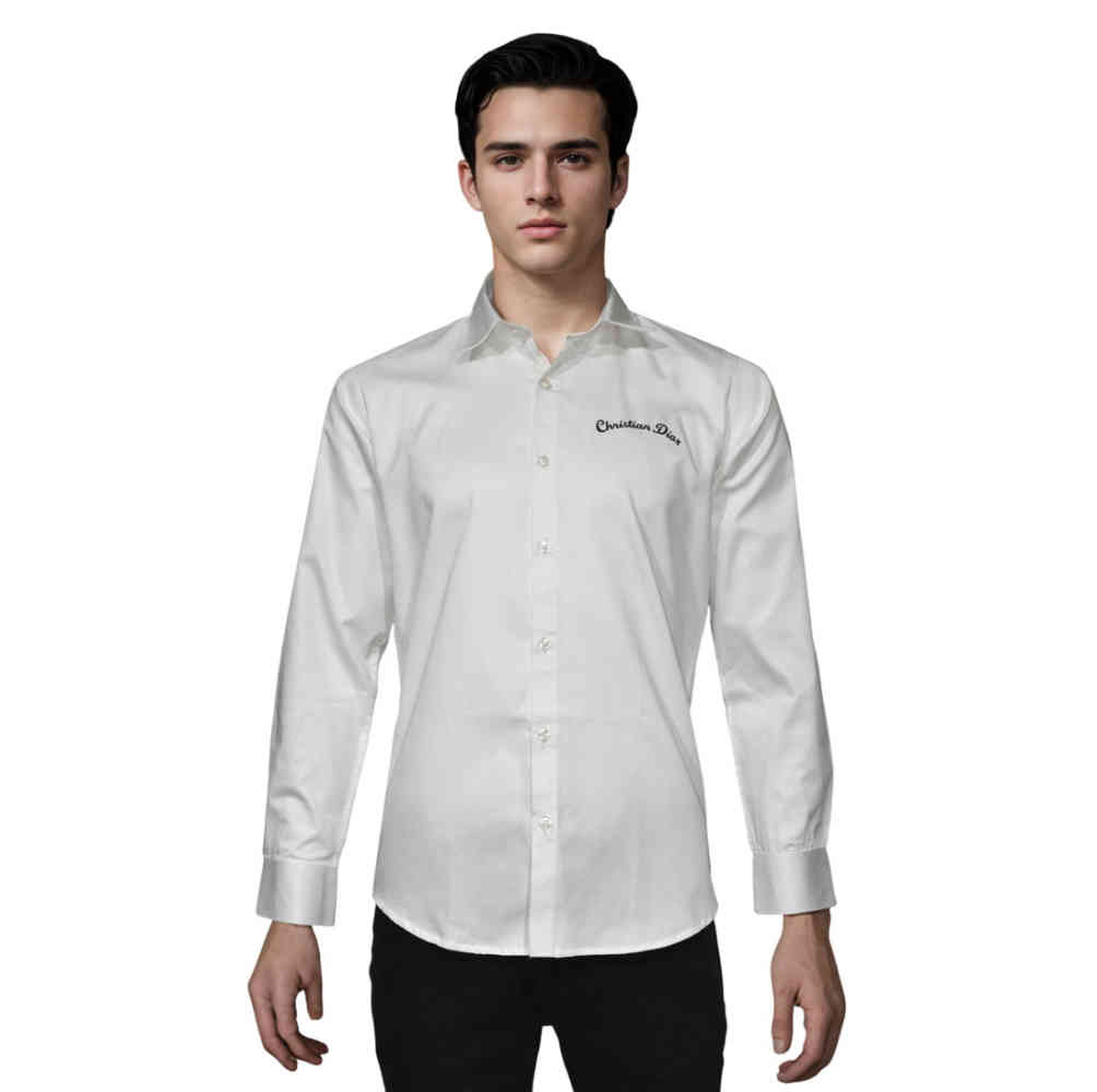 Dior White Premium Quality Shirt-5