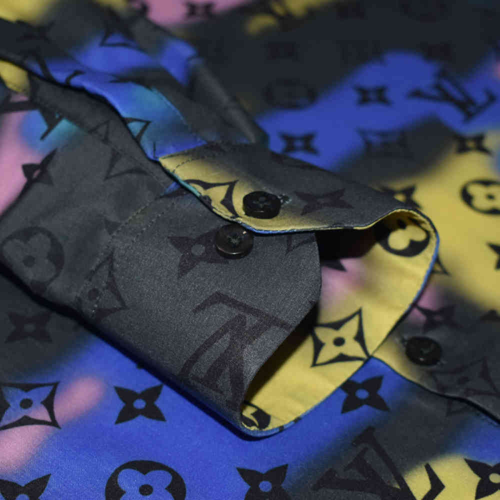 Louis Vuitton Multi Color Printed Premium Quality Shirt-5