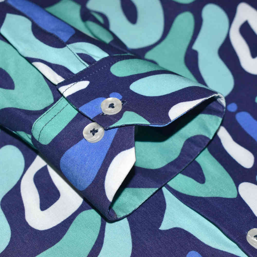 Louis Vuitton Logo Printed Green Premium Quality Shirt-5