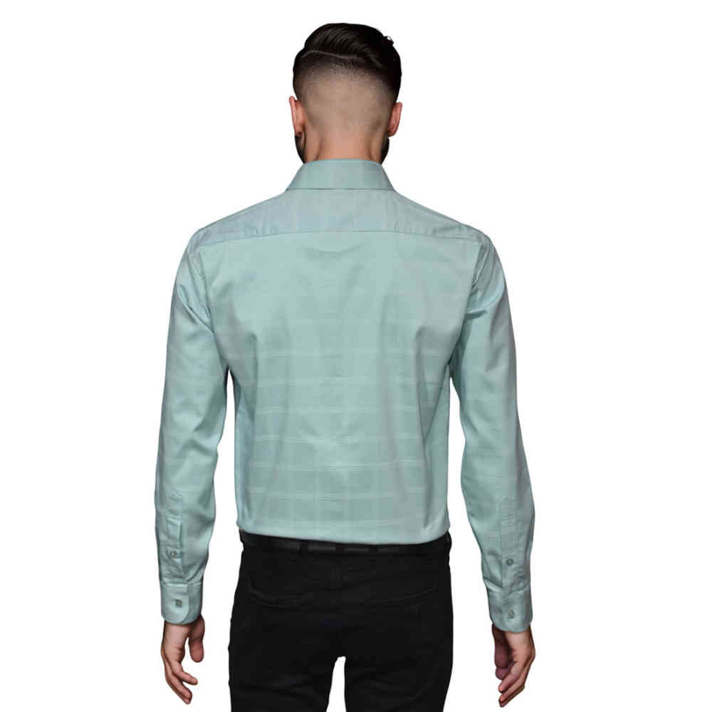 Burberry Light Green Premium Quality Shirt-1