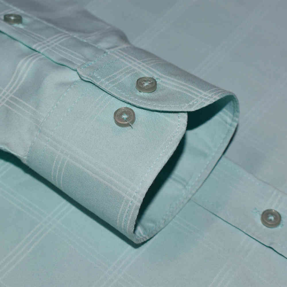 Burberry Light Green Premium Quality Shirt-5