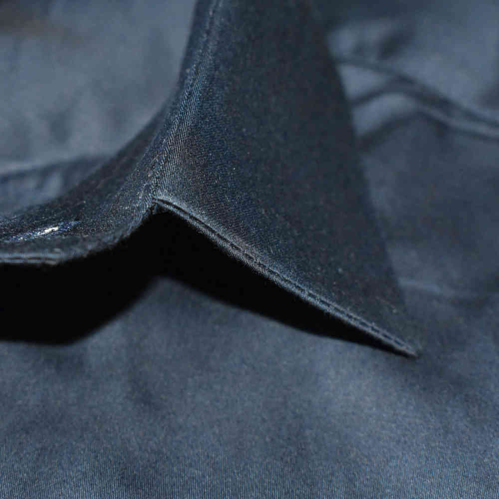 Armani Exchange Navy Blue Logo Print Premium Shirt-4