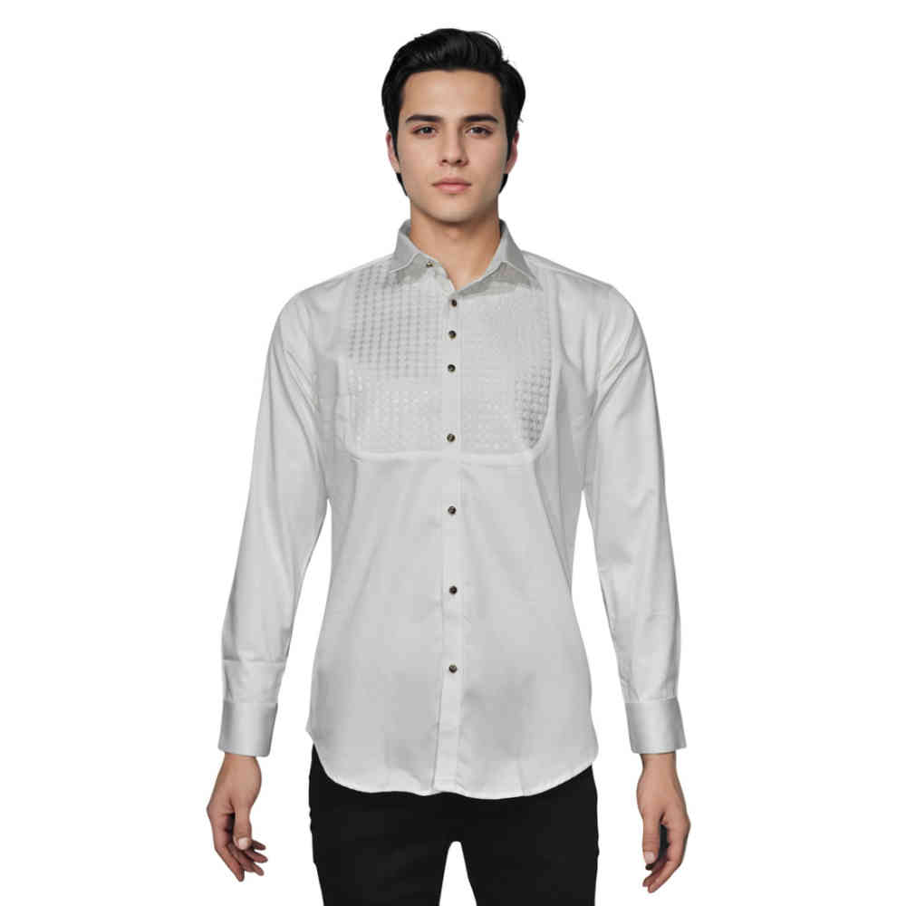 Versace Designer White Premium Quality Shirt-6