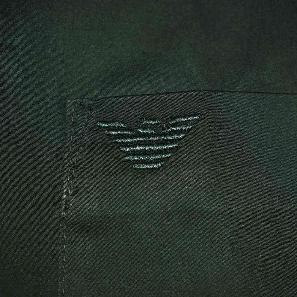 Giorgio Armani Dark Green Premium Quality Shirt-3