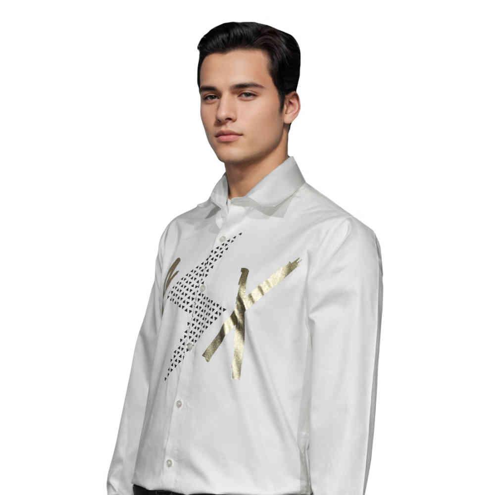 Armani Exchange White Premium Quality Shirt-2