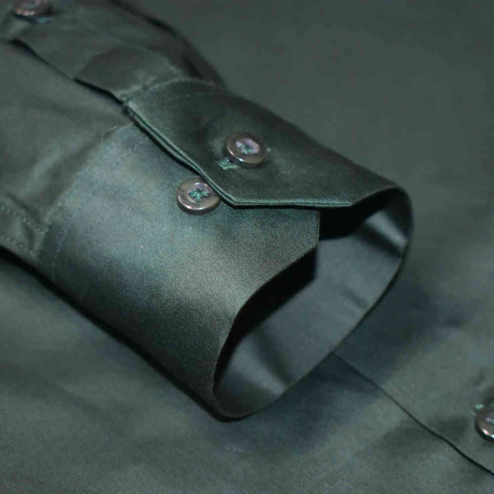 Versace Dark Green Premium Quality Shirt-5