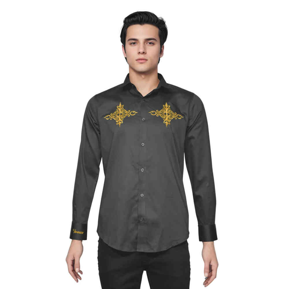 Versace Black Premium Quality Shirt-6