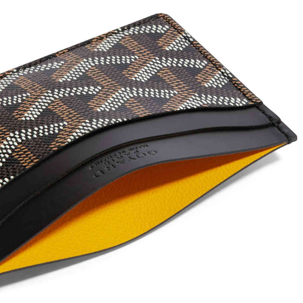 Goyard Black Premium Card Wallet-thumb-1