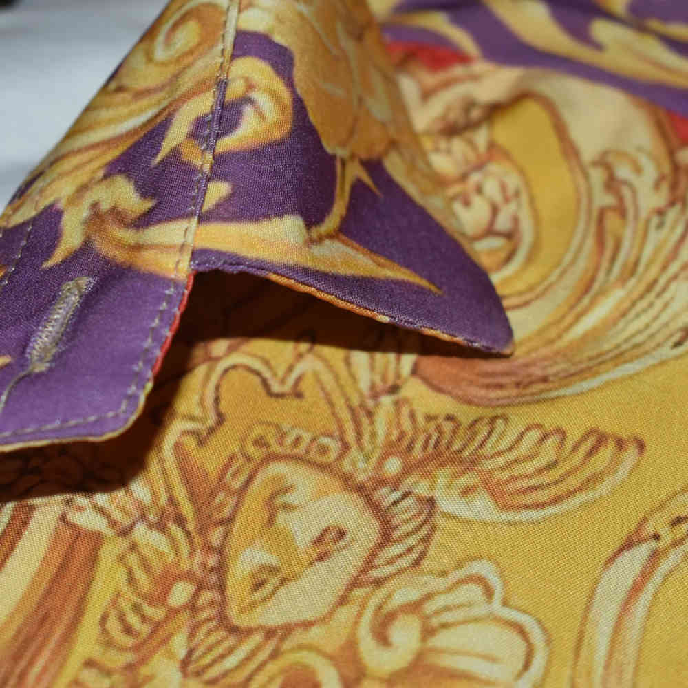 Versace Barocco Silk Shirt-3
