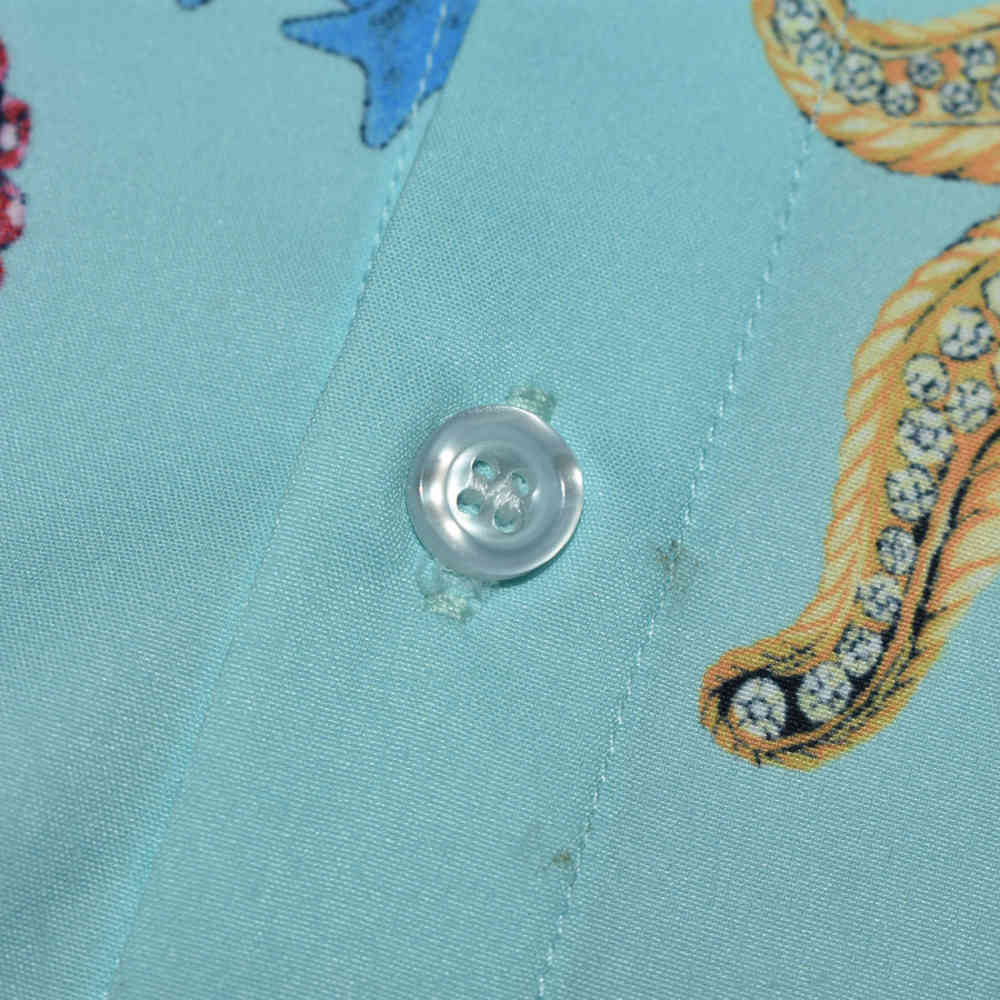 Versace Sky Blue Premium Quality Shirt-4