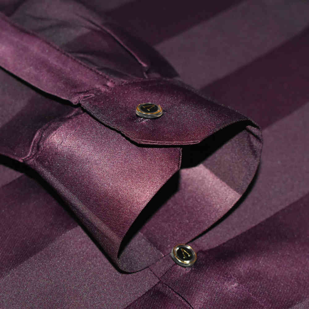 Versace Wine Designer Premium Quality Shirt-5