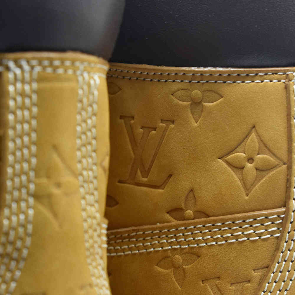 Louis Vuitton Brown Premium Low Top Boots-7