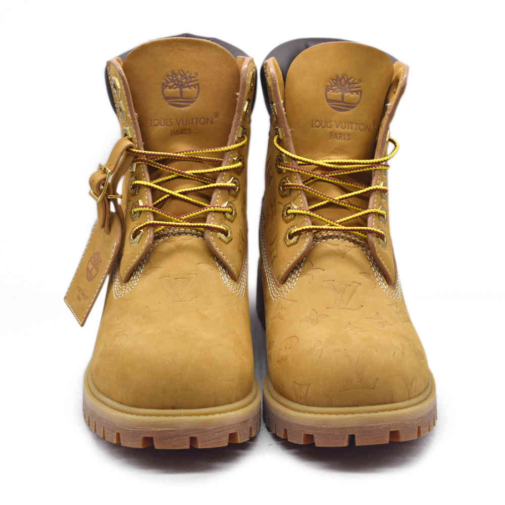 Louis Vuitton Brown Premium Low Top Boots-4