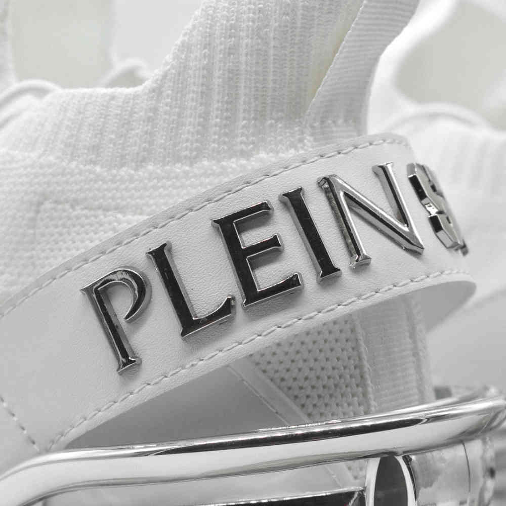 Philip Plein Sports White Premium Low-Top Sneaker-thumb-6