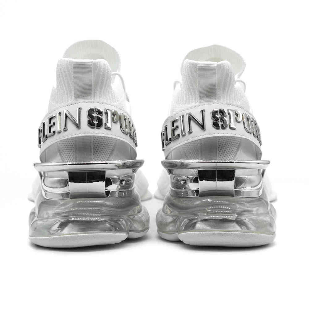 Philip Plein Sports White Premium Low-Top Sneaker-thumb-3