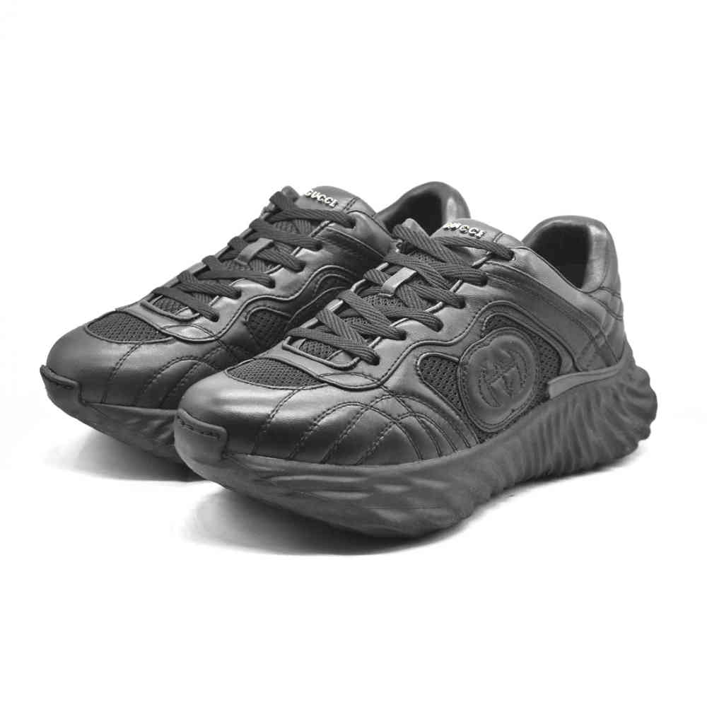 Gucci Black Premium Low Top Sneaker-thumb-2