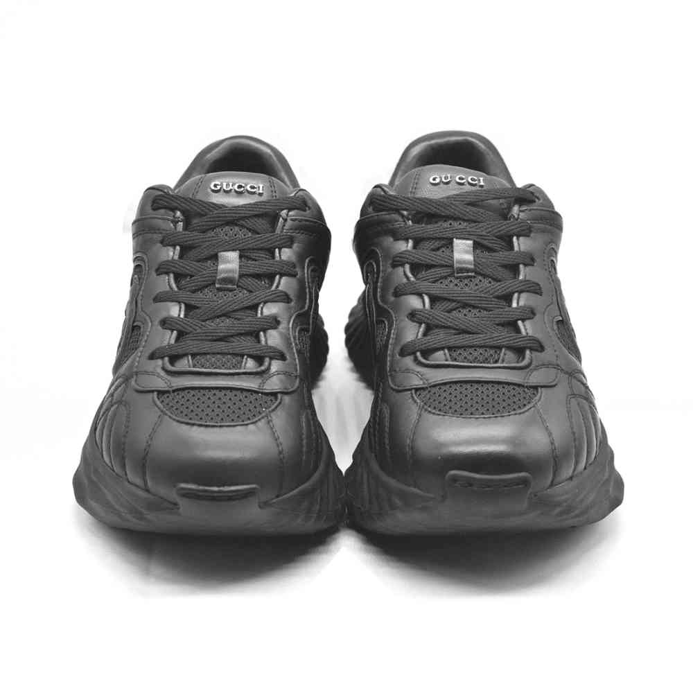 Gucci Black Premium Low Top Sneaker-thumb-4