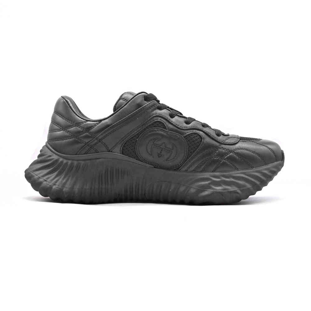 Gucci Black Premium Low Top Sneaker-thumb-1