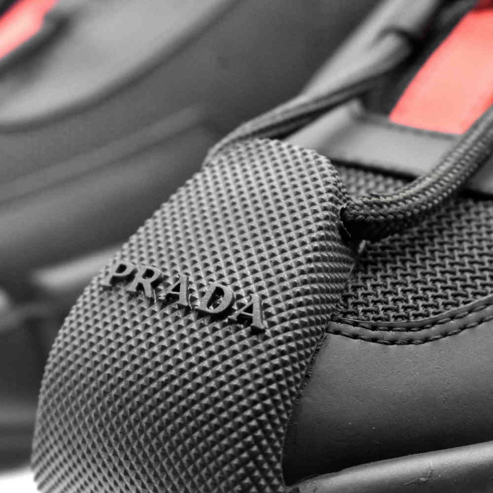 Prada Black Premium Low Top Sneaker-thumb-6