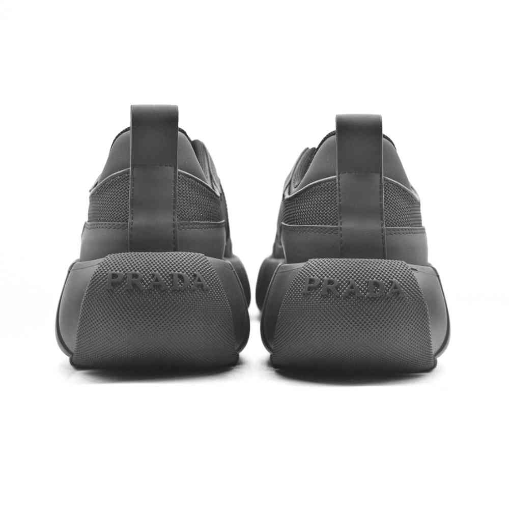 Prada Black Premium Low Top Sneaker-thumb-3