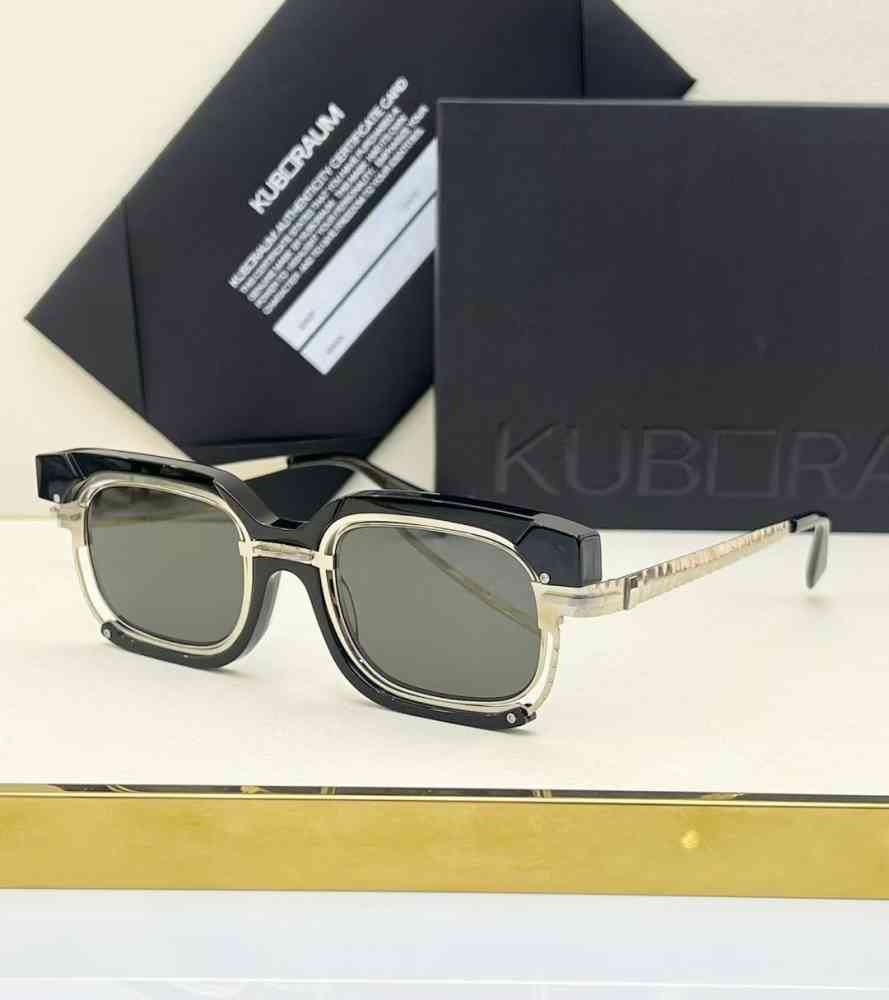 Black Kuboraum Black & Blue Luxury Sunglasses