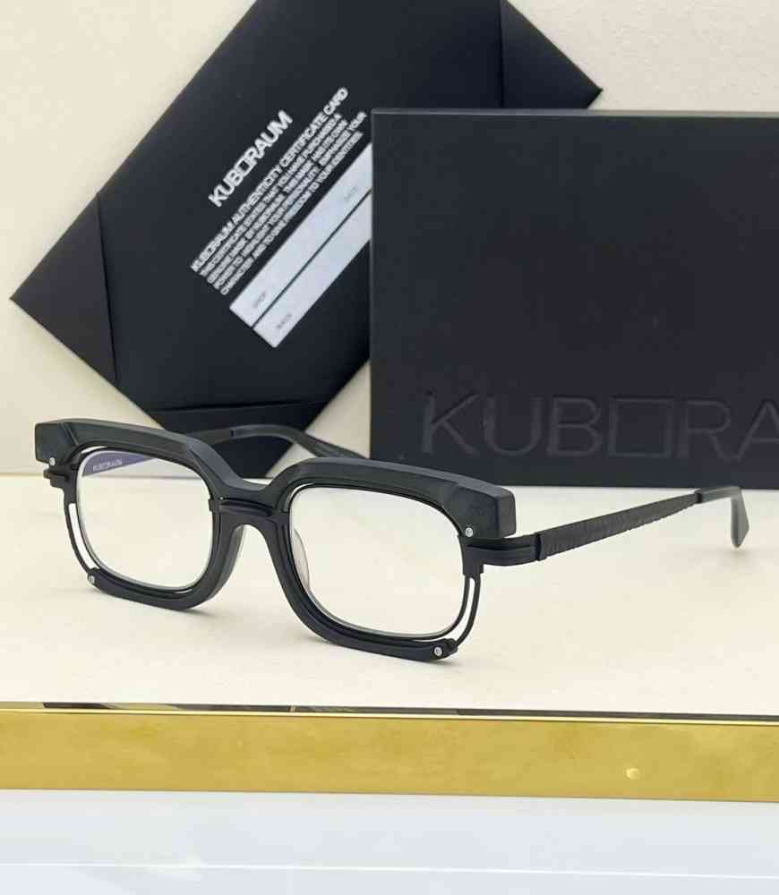 Black & white Kuboraum Black & Pink Luxury Sunglasses
