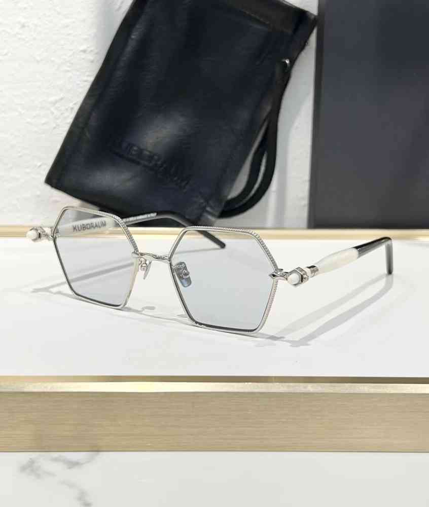 Grey Kuboraum Blue Luxury Sunglasses