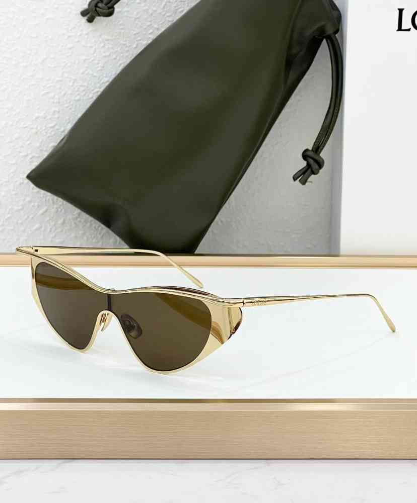 Brown Loewe Grey Luxury Sunglasses