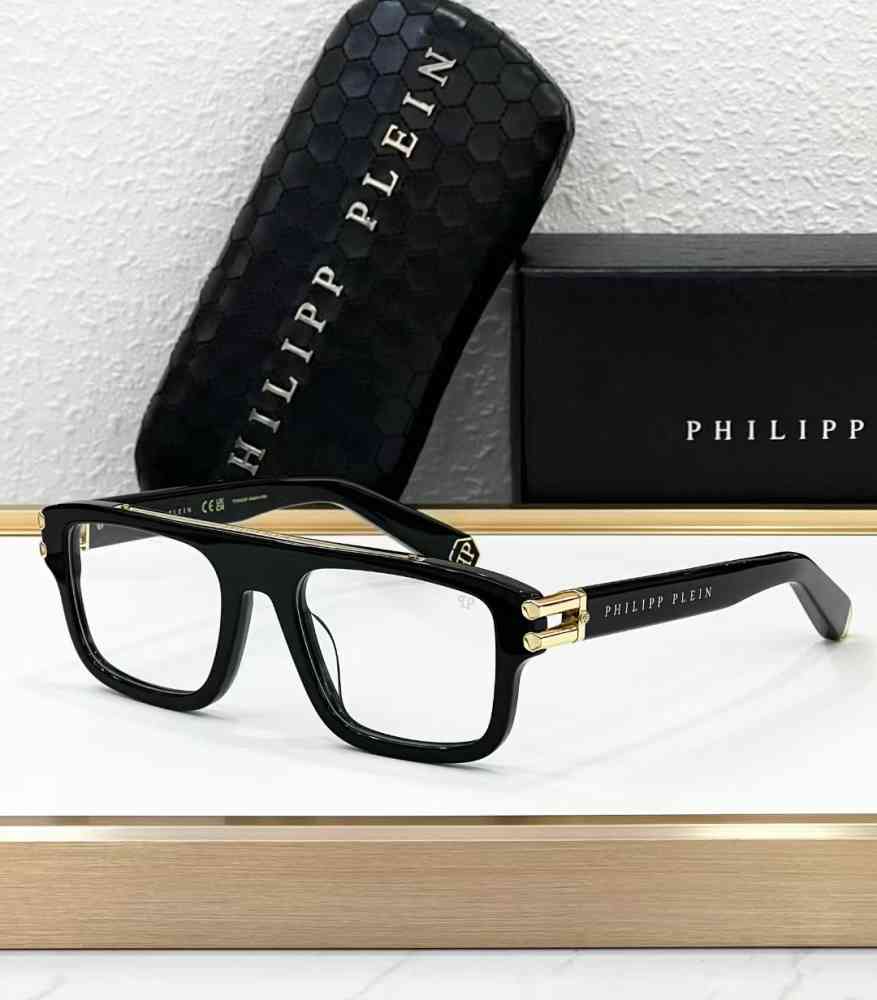 Black & Golden Philipp Plein Black & Silver Luxury Sunglasses