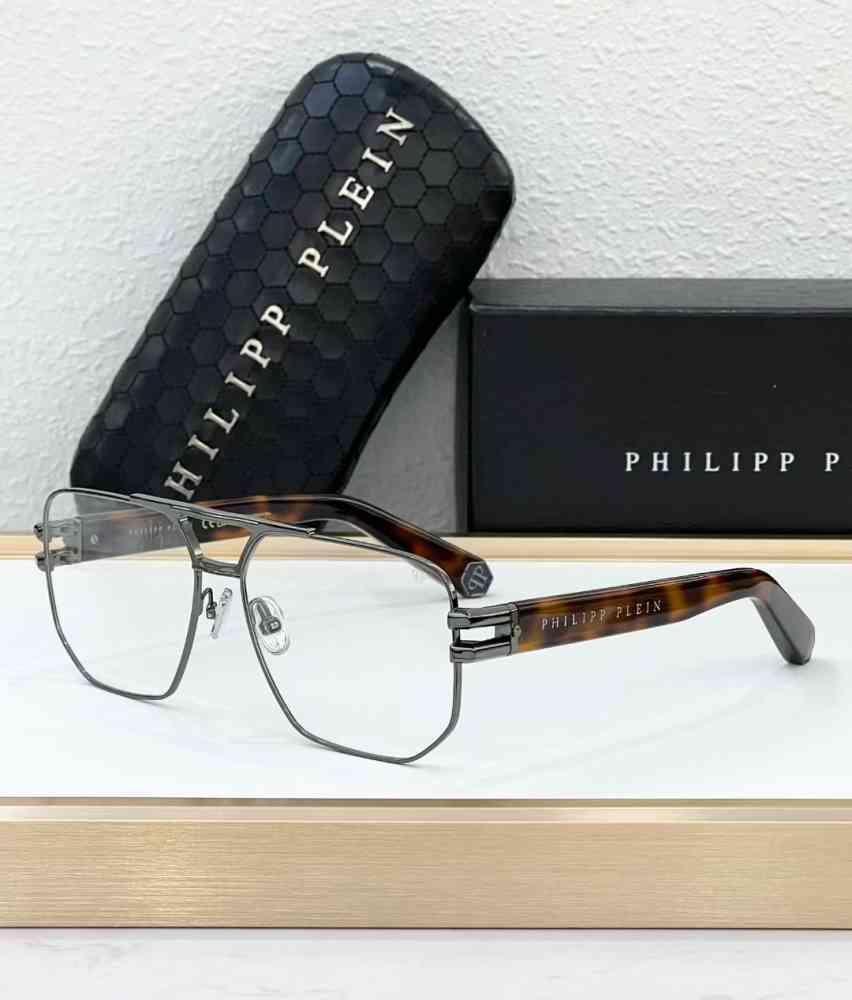 White Philipp Plein Grey Luxury Sunglasses