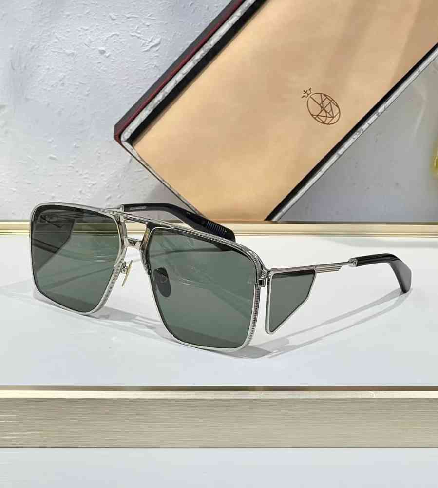 Green Jacques Marie Mage Brown Luxury Sunglasses