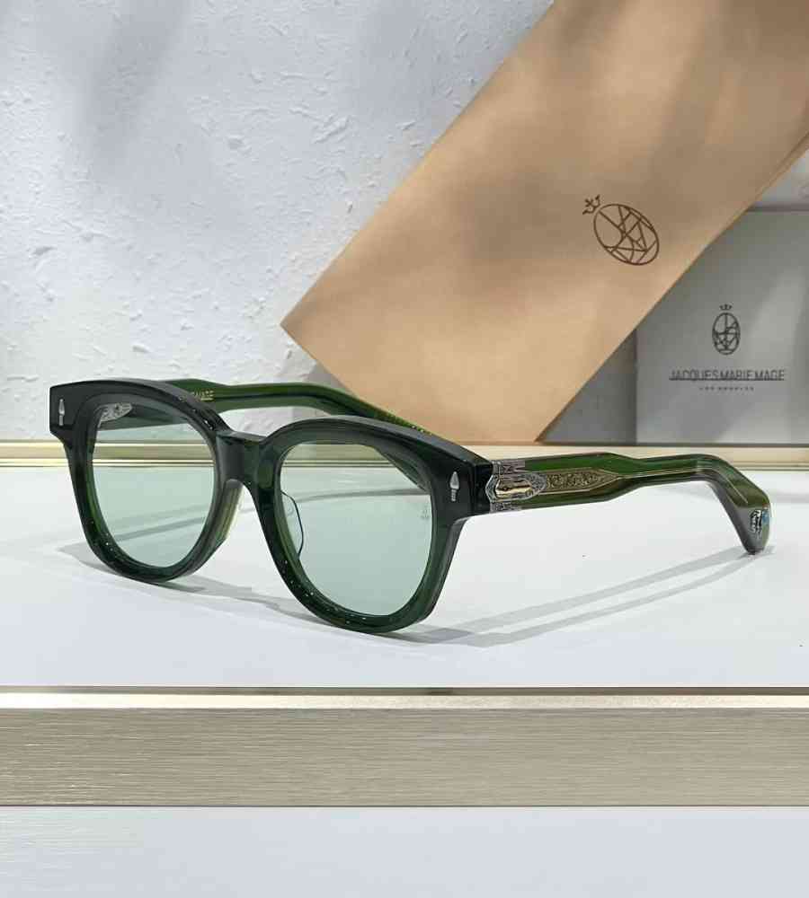 Green Jacques Marie Mage Blue Luxury Sunglasses
