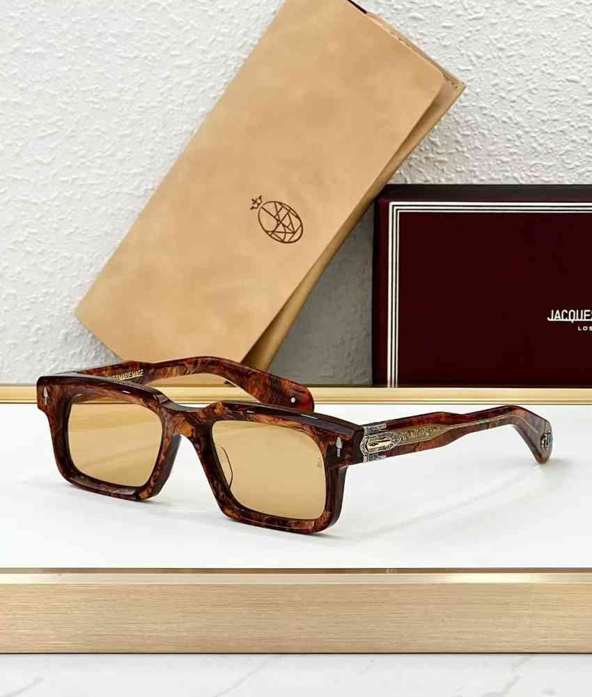 Brown Jacques Marie Mage Black Luxury Sunglasses
