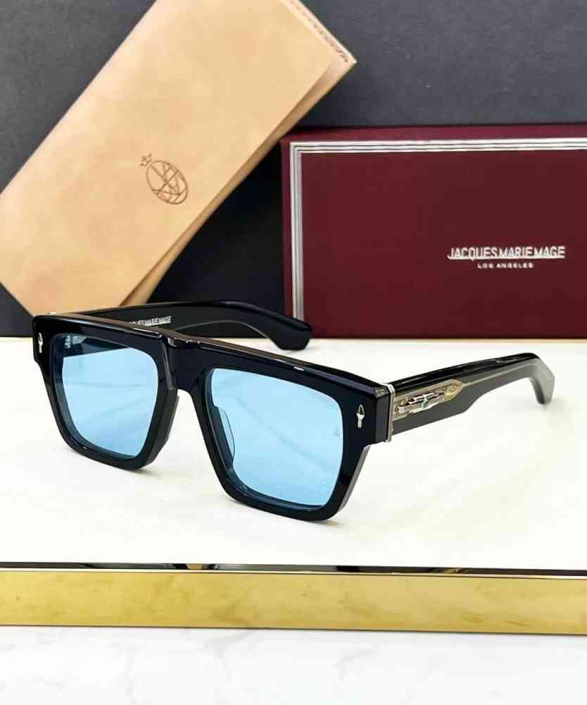 Blue Jacques Marie Mage Golden Luxury Sunglasses