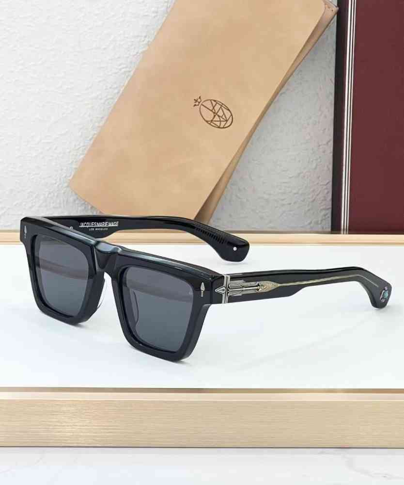 Black Jacques Marie Mage Blue Luxury Sunglasses