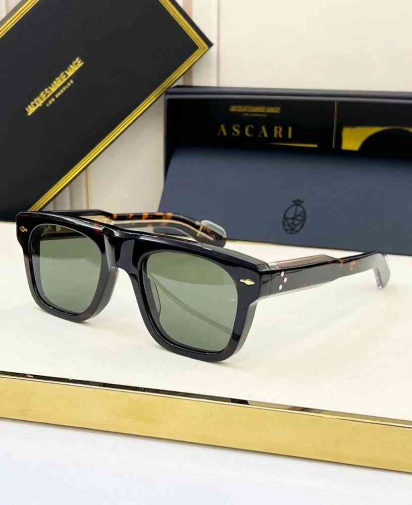 Jacques Marie Mage Green Luxury Sunglasses-thumb-0
