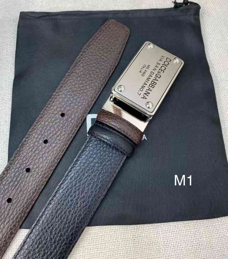 Silver Dolce & Gabbana Golden Premium Quality Belt