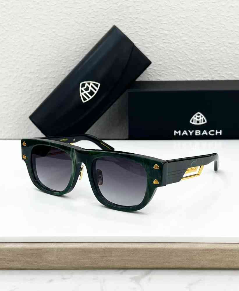 Green Maybach Blue Luxury Sunglasses