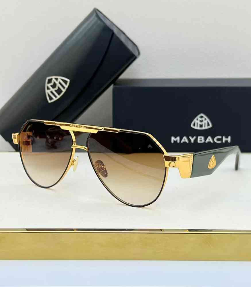 Brown Maybach Grey Luxury Sunglasses