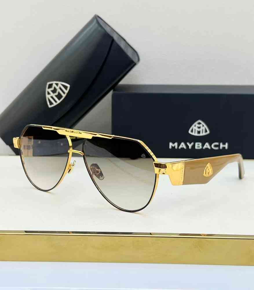 Golden Maybach Grey Luxury Sunglasses