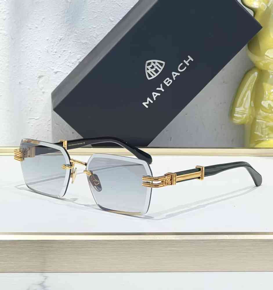 Grey Maybach Blue Luxury Sunglasses