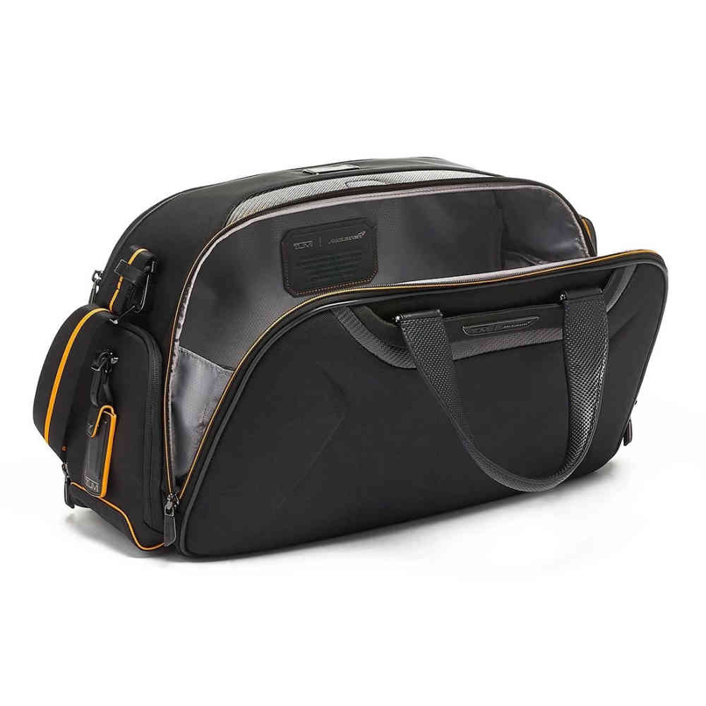 Tumi I Mclaren Quantum Black Duffle Bag-1