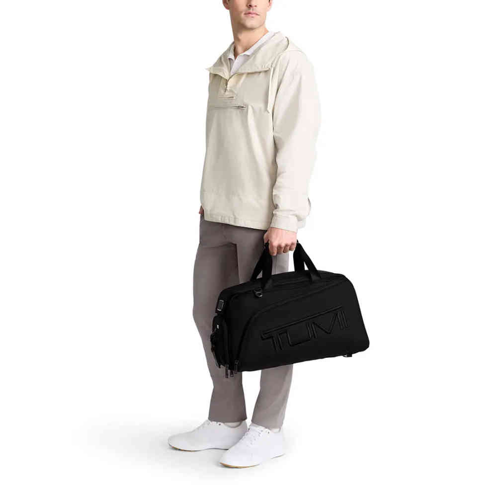Tumi Golf Black Duffle Bag-5