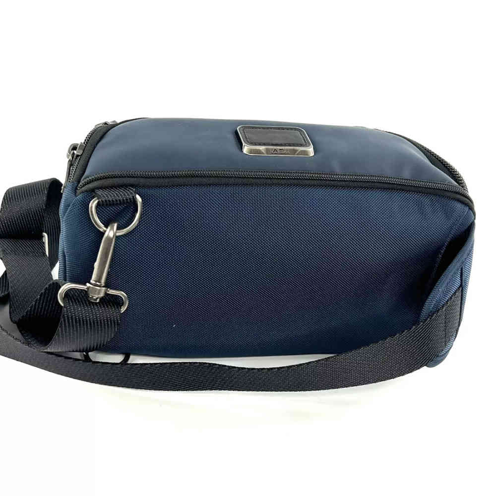 Tumi Alpha Bravo Platoon Sling Blue Bag-thumb-3